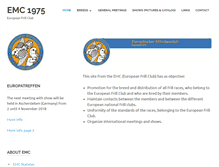 Tablet Screenshot of emc1975.net